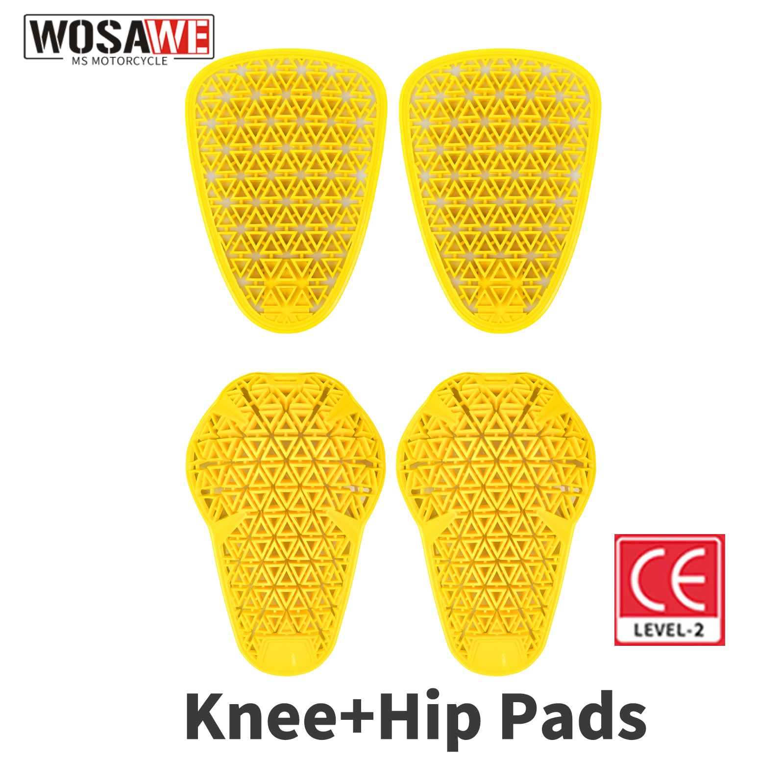 Motorcycle Gear For Men - WOSAWE CE Certified Moto Knee Pads