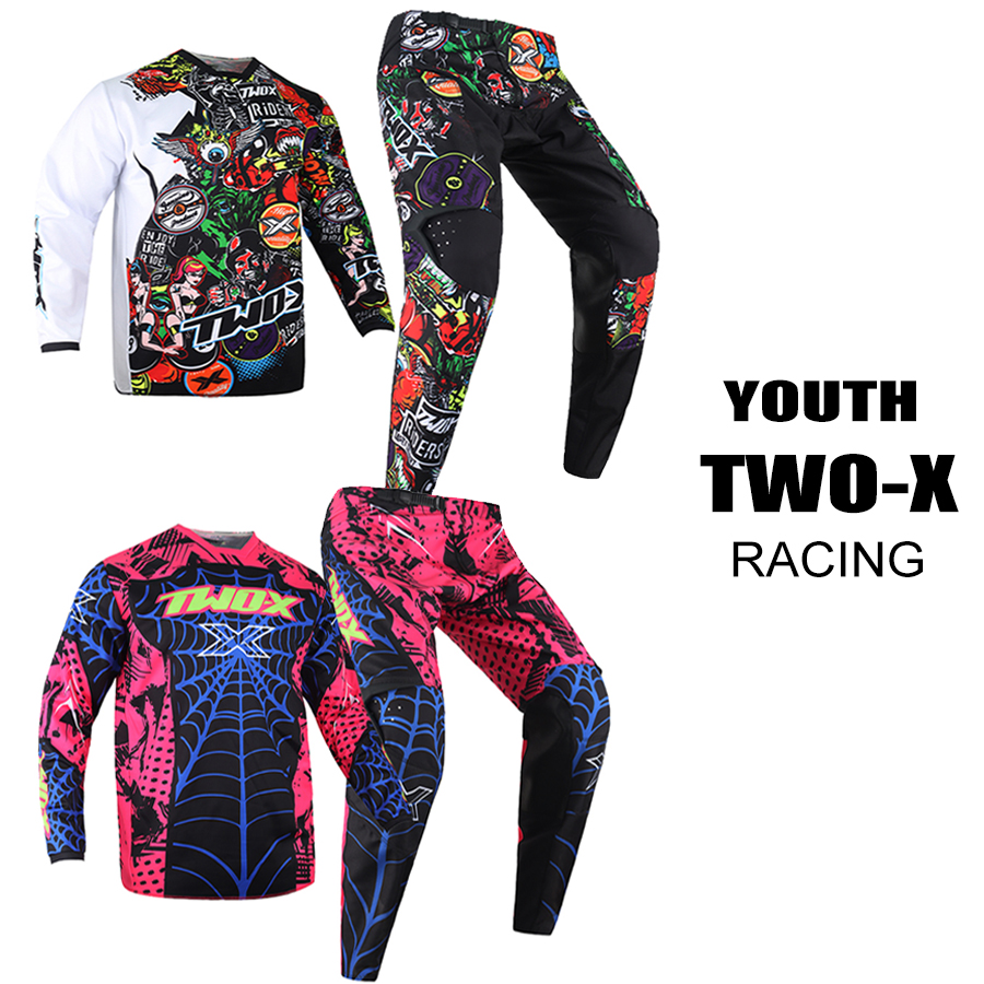 Gear X Motorcycle - Two-X Youth Podium Motocross Kits Shift