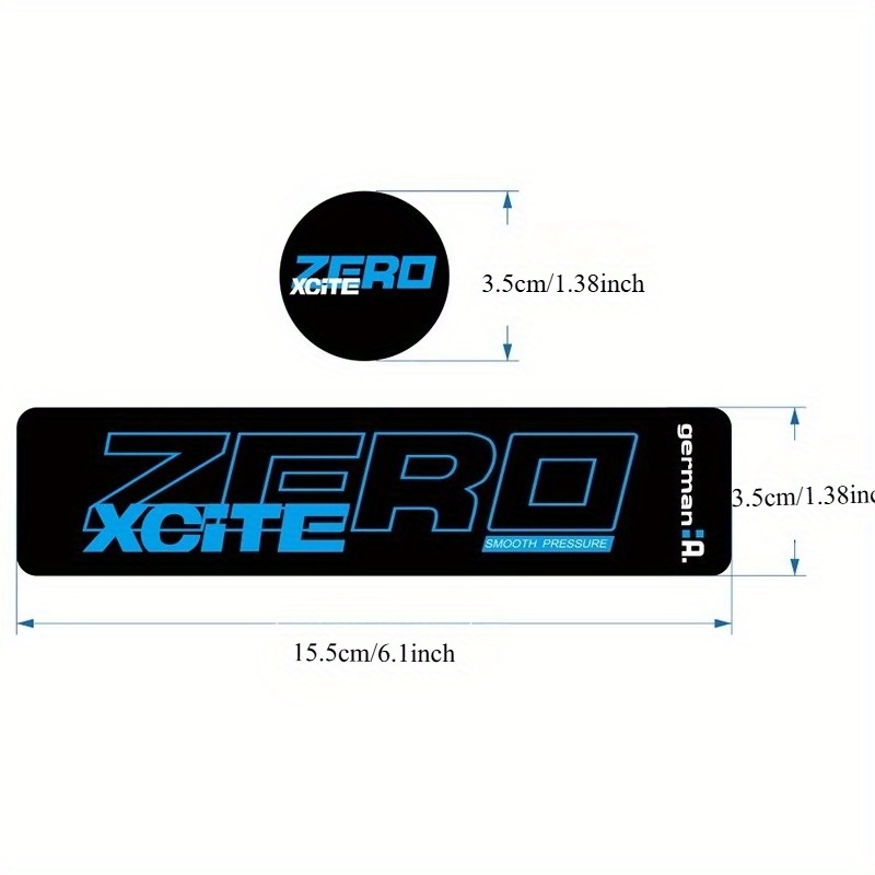 1Set ZERO XCITE Stickers, Wate - Zero Motorcycle Gear recension och pris