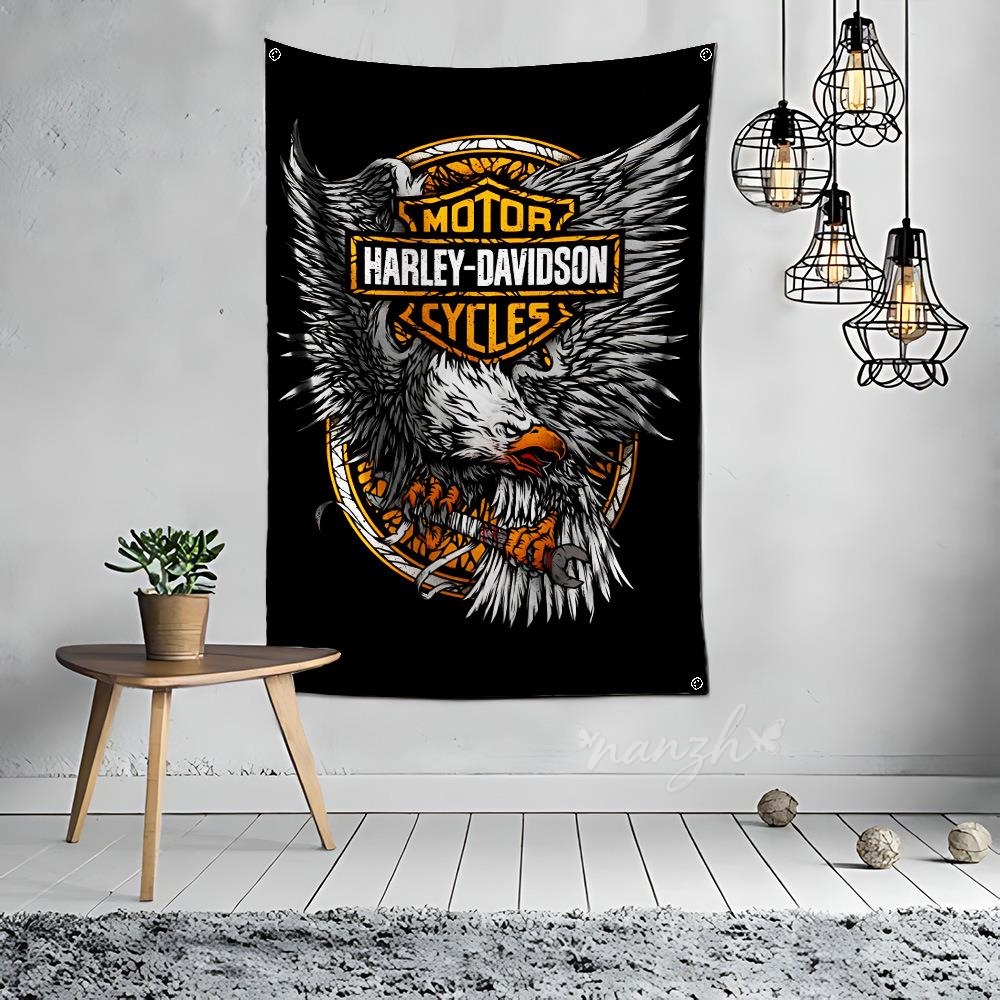 Motorcycles Logo Decorative Ar - Motorcycle Gear Harley Davidson recension och pris