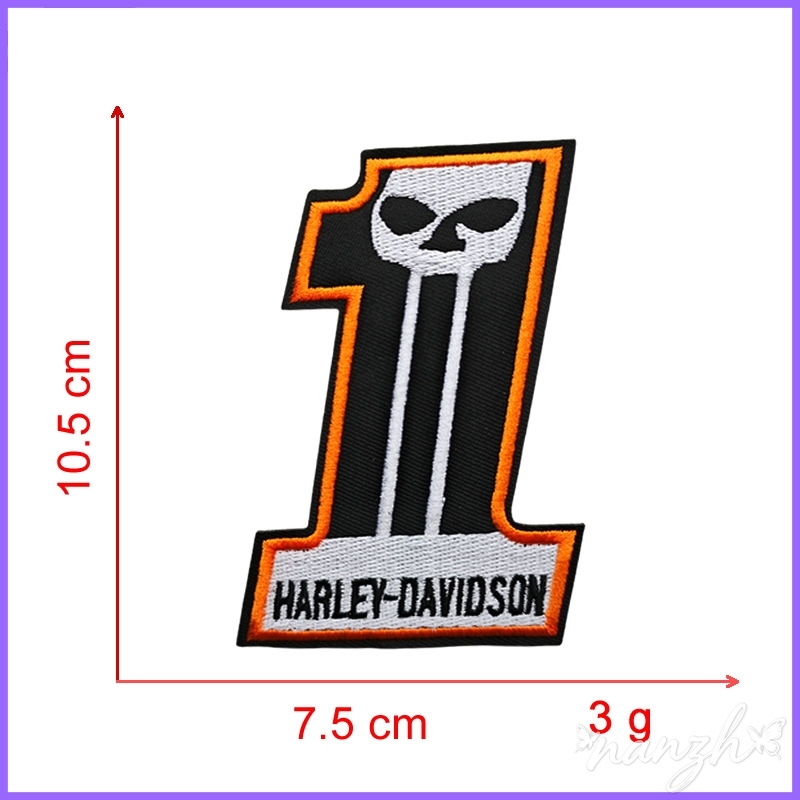 Decoration Velcro Patch Motorc - Motorcycle Gear Harley Davidson recension och pris