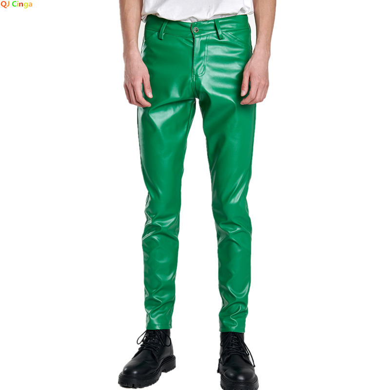 2026 New Men's Leather Pants F - Motorcycle Gear Mens recension och pris